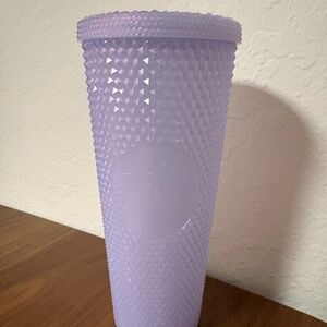 NWT Starbucks 2021 Holiday Icy Lilac Bling Studded Cold Cup Tumbler